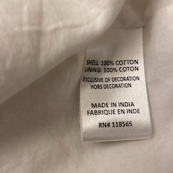 Guillaume Women’s Eyelet Blouse White Balloon Sleeves 3X - Picture 6 of 9